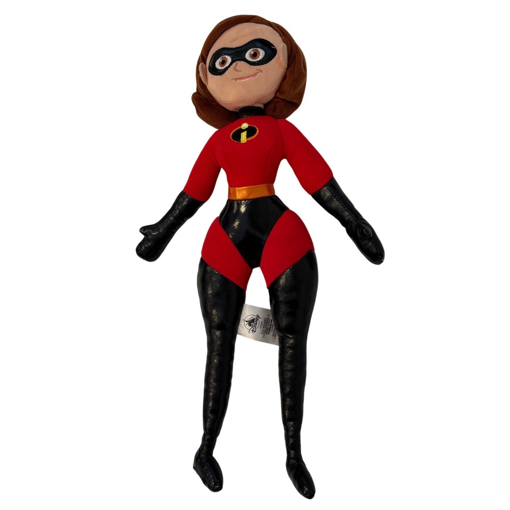 Disney Store The Incredibles Mrs. Incredible Helen Parr Plush Doll 18 Inch Toy
